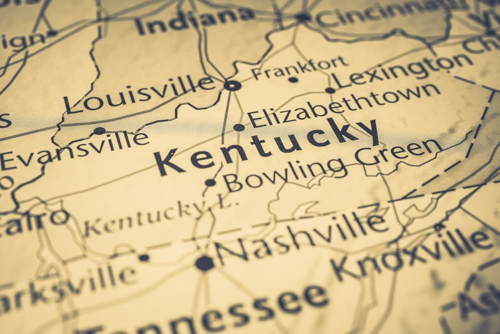 Map of Georgetown Kentucky